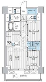 Terra蚕糸の森 1107 間取り図