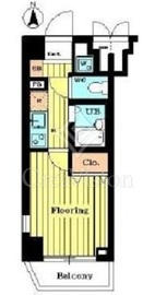 メインステージ恵比寿東 2階 間取り図