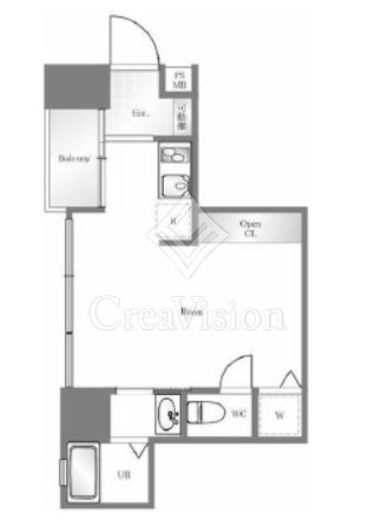 日本橋センチュリープラザ 3階 間取り図