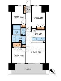 BLESS宮崎台 (ブレス宮崎台) 111 間取り図