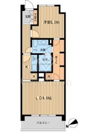 HF若林公園レジデンス 317 間取り図