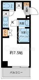 ラクラス池袋 201 間取り図