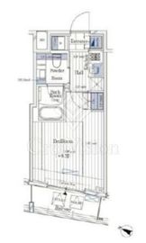 ガリシア新宿North 3階 間取り図