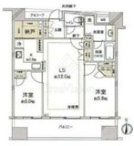 アスコットパーク新御徒町ソレイユ 3階 間取り図