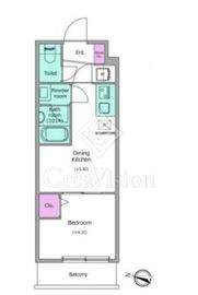 ドゥーエ梅屋敷 303 間取り図