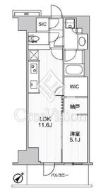 WORVE横浜伊勢佐木町 810 間取り図