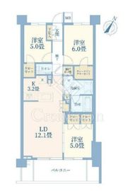 プロミライズ青葉台ステーションサイド 3階 間取り図