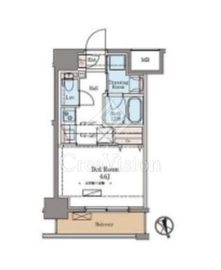 ラグゼナ北千住 2階 間取り図