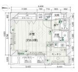 OLIO湯島 2階 間取り図