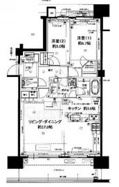 クラッシィハウス世田谷公園 6階 間取り図