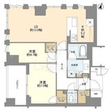 グランリビオ恵比寿 2階 間取り図