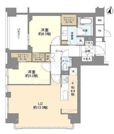 グランリビオ恵比寿 3階 間取り図
