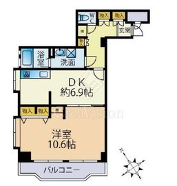 サンハイツ大森 7階 間取り図