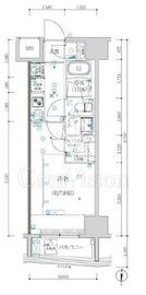 アルテシモコルソ（ARTESSIMO CORSO） 11階 間取り図
