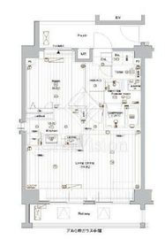 プレミアムキューブ上野毛 #mo 6階 間取り図