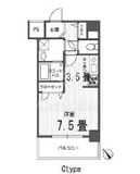 スカイコート神田弐番館 3階 間取り図