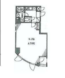 ミュゼ麹町 202 間取り図