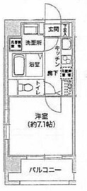 オーククレストビル 703 間取り図