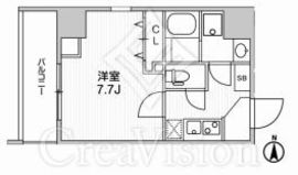 Weave Base-UENO NORTH 902 間取り図