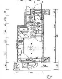 コンシェリア新橋マスターズヴィラ 3階 間取り図