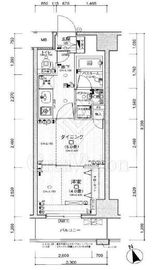 日神デュオステージ浅草 7階 間取り図
