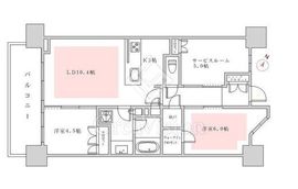 ライオンズ南千住グランプレイス 3階 間取り図