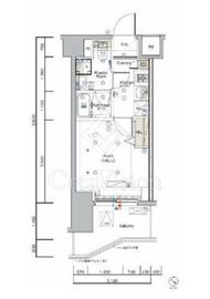 SYFORME KANNAIⅡ (シーフォルム関内2) 10階 間取り図