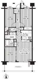 ピエス綱島 513 間取り図
