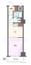 ライオンズガーデン新宿 3階 間取り図