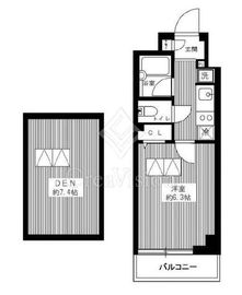 ブライズ新宿中井 1階 間取り図