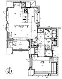 グリーンパーク日本橋人形町 9階 間取り図