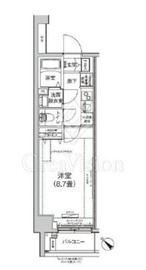 アイルプレミアム東向島 7階 間取り図