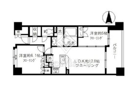シャリエ錦糸町石原 9階 間取り図