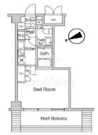プライムアーバン西荻窪Ⅱ 605 間取り図