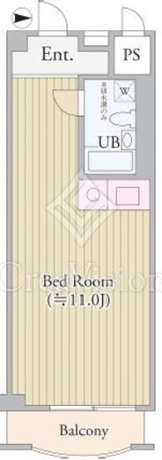 パークグレース新宿 615 間取り図