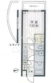 アプリーレ宮崎台2 501 間取り図