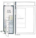 アプリーレ宮崎台2 509 間取り図