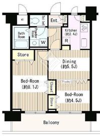 コンチェルト杉並 902 間取り図