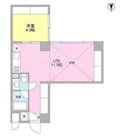 WELLTOWER (ウェルタワー) 802 間取り図