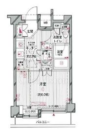 シンシア学芸大学 2階 間取り図