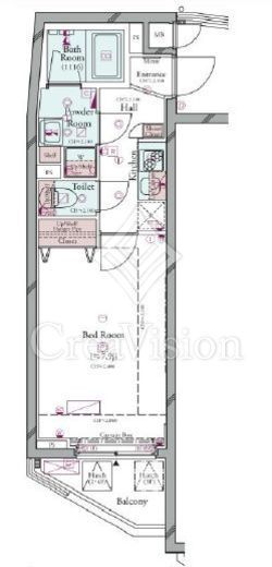 コンシェリア池上THE RESIDENCE 3階 間取り図
