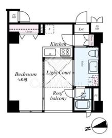 レックス目白プライムシティ 2階 間取り図