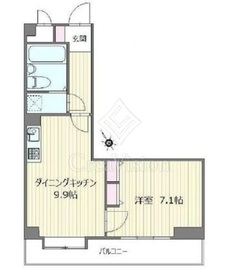 セントヒルズ神楽坂 4階 間取り図