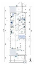 ライジングプレイス亀戸 15階 間取り図