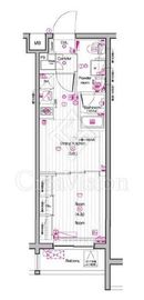 THE PREMIUM CUBE G 東中野 (ザ プレミアムキューブジー東中野) 3階 間取り図
