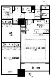 ガレリアグランデ 13階 間取り図