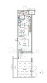 クレイシア両国カルミナ 101 間取り図