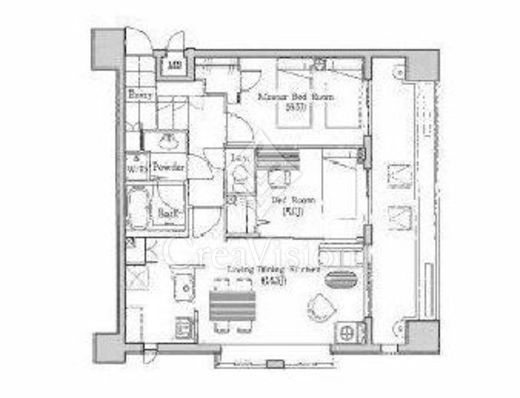 LANAI TOWN RENAISSANCE PLAZA HOUSE (ラナイ タウン ルネッサンス プラザハウス) 803 間取り図