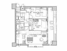 LANAI TOWN RENAISSANCE PLAZA HOUSE (ラナイ タウン ルネッサンス プラザハウス) 803 間取り図