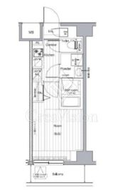 プレミアムキューブG西大井 2階 間取り図
